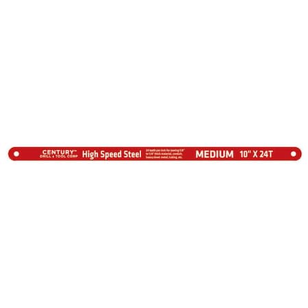 Hacksaw Blade 10 X 24T Teeth Per Inch-High Speed Steel